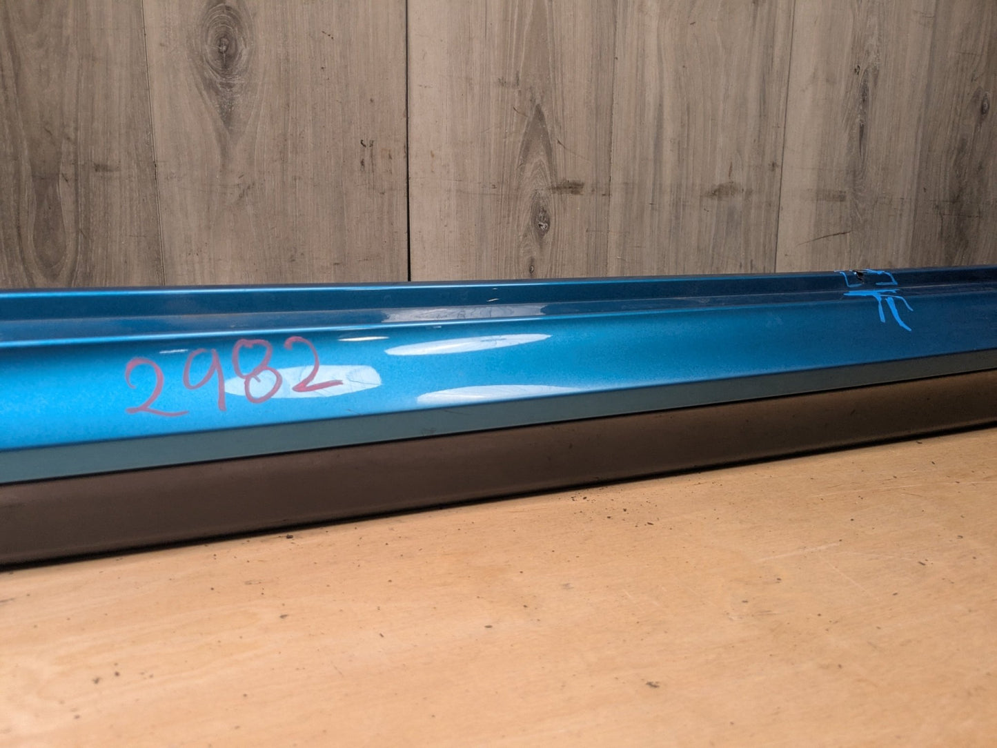 20-24 OEM BMW F44 228 M235 M SPORT Left Driver Side Skirt Rocker Panel Blue