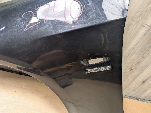 *07-13 OEM BMW E92 E93 328 330 335 Left Driver Side Fender Panel Black 475