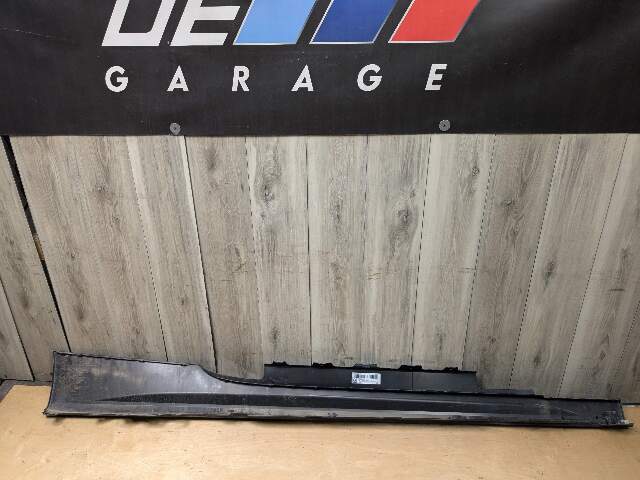 21-24 OEM BMW G22 G23 430 M440 M SPORT Left Driver Side Skirt Rocker Panel Black