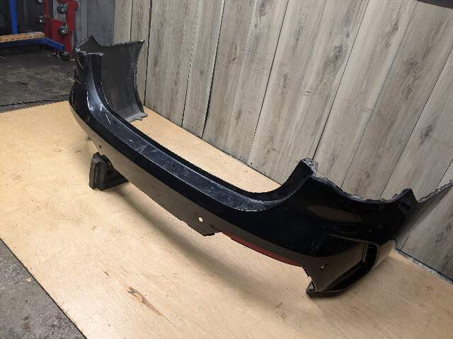 21-24 OEM BMW G22 G23 430 M440 M SPORT Rear Bumper Cover w/ PDC holes Black