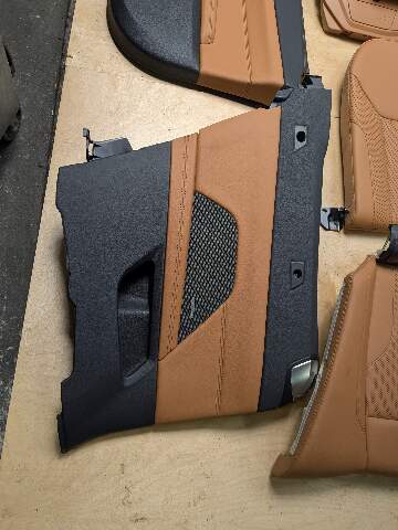 21-24 OEM BMW G23 430 M440 Front Rear BROWN Interior Seats Door Panels