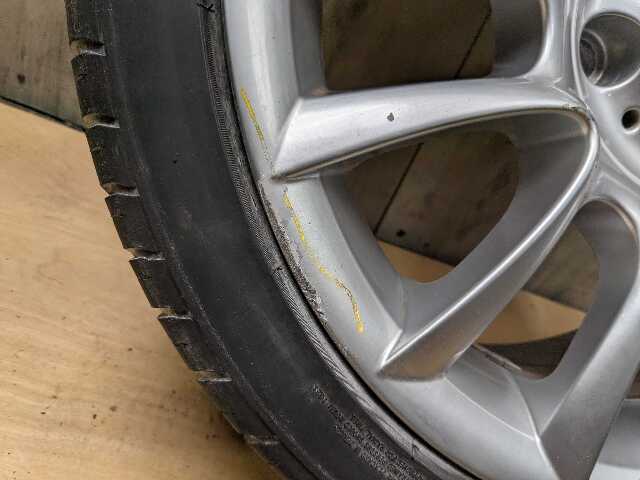 *06-13 OEM BMW E90 E92 E93 328 335 REAR Rim Wheel 18x8.5 ET37 V-spoke Style 152