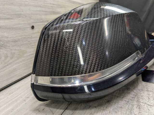 *14-20 OEM BMW F32 F33 F36 Right Passenger Side Mirror Auto Dim CARBON