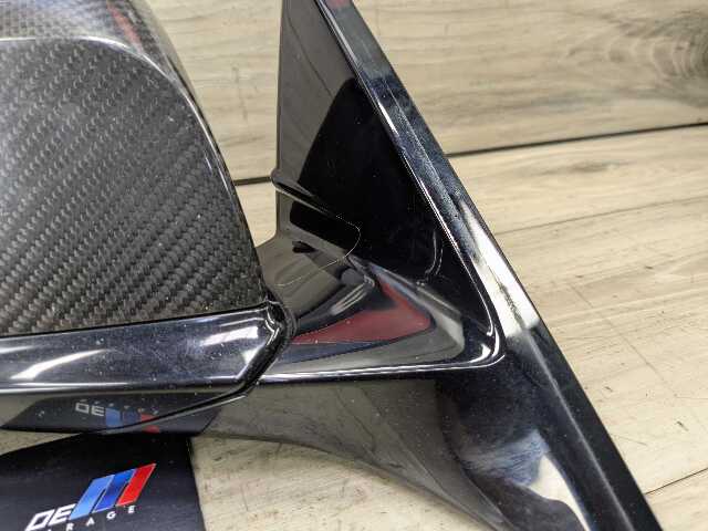 *14-20 OEM BMW F32 F33 F36 Right Passenger Side Mirror Auto Dim CARBON