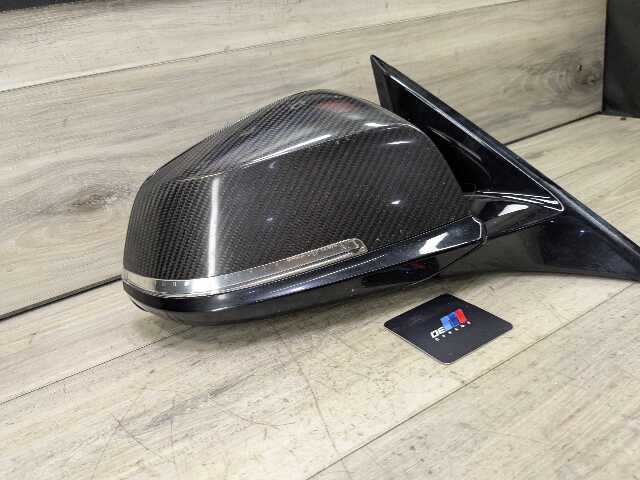 *14-20 OEM BMW F32 F33 F36 Right Passenger Side Mirror Auto Dim CARBON