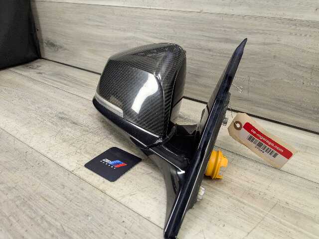 *14-20 OEM BMW F32 F33 F36 Right Passenger Side Mirror Auto Dim CARBON