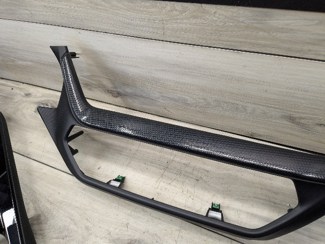 20-24 OEM BMW F44 228 M235 Center Console Dash Interior Trim SET Black