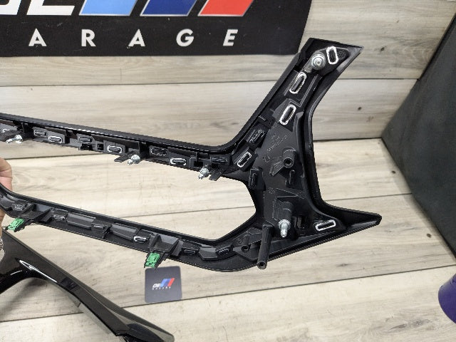 20-24 OEM BMW F44 228 M235 Center Console Dash Interior Trim SET Black