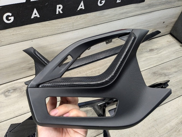20-24 OEM BMW F44 228 M235 Center Console Dash Interior Trim SET Black