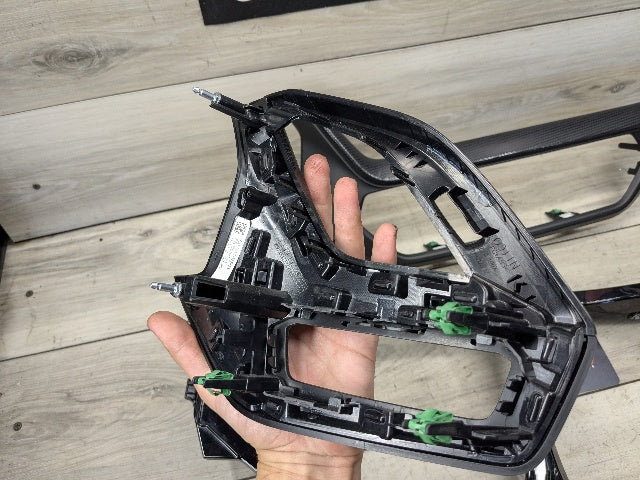 20-24 OEM BMW F44 228 M235 Center Console Dash Interior Trim SET Black