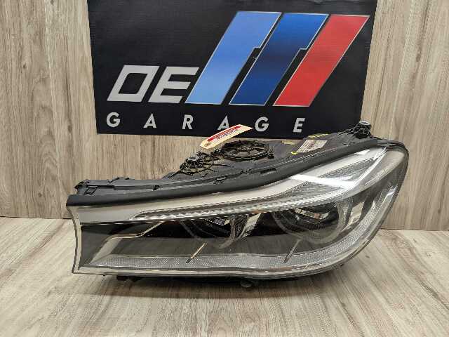 16-19 OEM BMW G11 G12 740 750 Left Driver LED ICON Adaptive Headlight w/ Modules