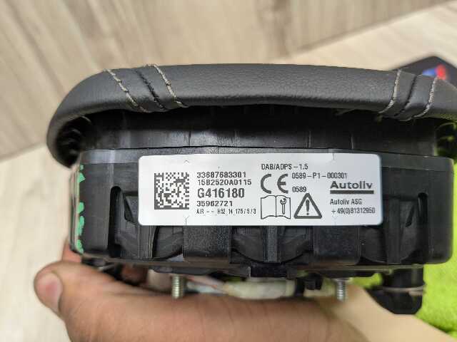 OEM BMW G11 G12 G14 G15 G16 Front Driver Leather Steering Wheel Airbag Air Bag