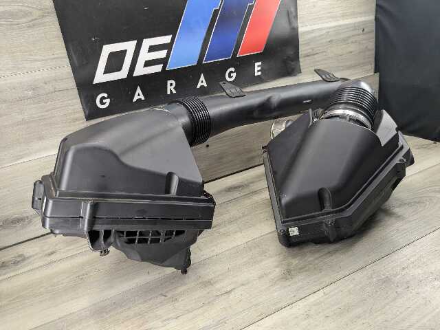OEM BMW G80 G82 G83 M3 M4 Left Right Air Intake Filter Housing Box Tube Pipe SET