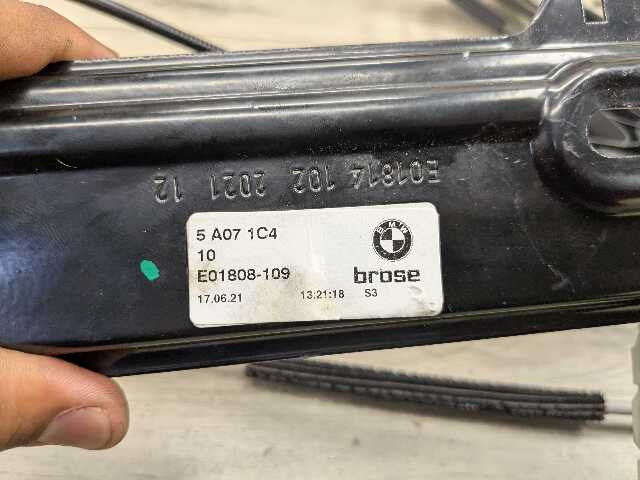 OEM BMW G22 G23 G82 G83 M4 Right Passenger Door Window Regulator Lifter w/ Motor