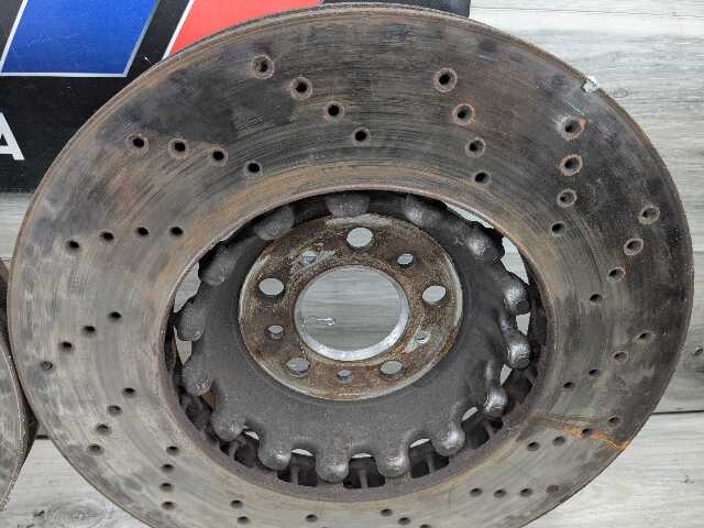*21-25 OEM BMW G80 G82 G83 G87 M2 M3 M4 FRONT Left Right Brake Disc Rotors PAIR