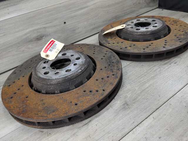*21-25 OEM BMW G80 G82 G83 G87 M2 M3 M4 FRONT Left Right Brake Disc Rotors PAIR