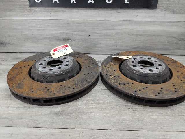 *21-25 OEM BMW G80 G82 G83 G87 M2 M3 M4 FRONT Left Right Brake Disc Rotors PAIR