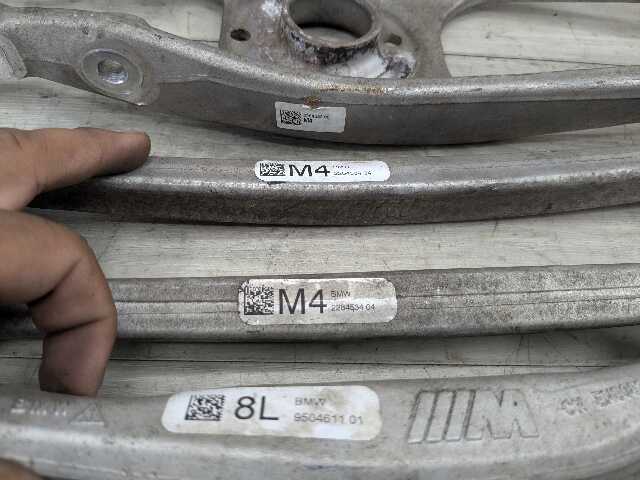 *OEM BMW G80 G82 G83 G87 M2 M3 M4 Rear Left Driver Upper Lower Control Arm SET