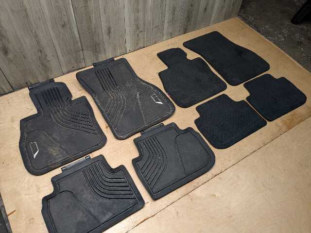 20-24 OEM BMW F44 228 M235 M SPORT Front Rear All Weather Carpet Floor Mats SET
