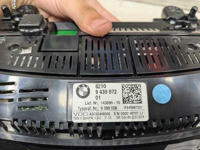 18-21 OEM BMW G01 G20 330 M340 X3 Instrument Cluster High Speedometer Gauge