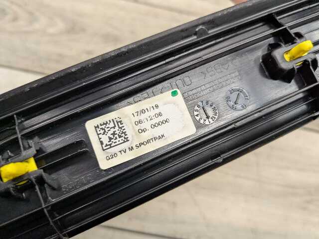 19-24 OEM BMW G20 G21 G26 M SPORT Front Left Right Door Sill Plate Molding Trim
