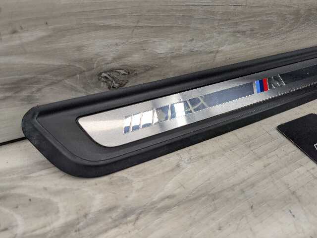 19-24 OEM BMW G20 G21 G26 M SPORT Front Left Right Door Sill Plate Molding Trim