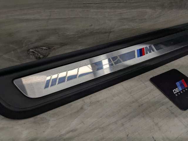19-24 OEM BMW G20 G21 G26 M SPORT Front Left Right Door Sill Plate Molding Trim
