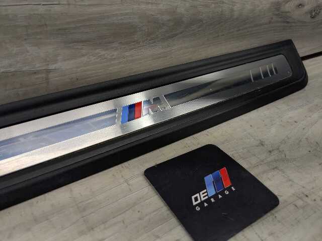 19-24 OEM BMW G20 G21 G26 M SPORT Front Left Right Door Sill Plate Molding Trim