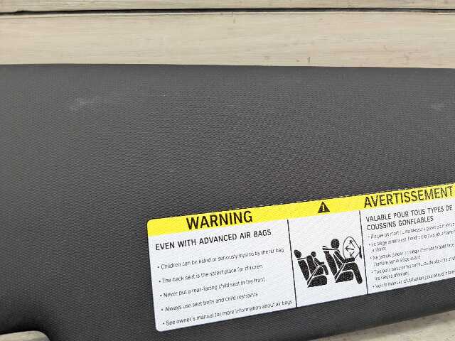 19-24 OEM BMW G20 G80 330 M340 M3 Right Passenger Side Interior Sun Visor Black