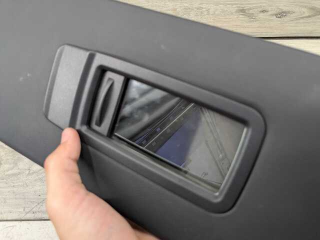 19-24 OEM BMW G20 G80 330 M340 M3 Left Driver Side Interior Sun Visor Black