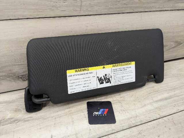 19-24 OEM BMW G20 G80 330 M340 M3 Left Driver Side Interior Sun Visor Black