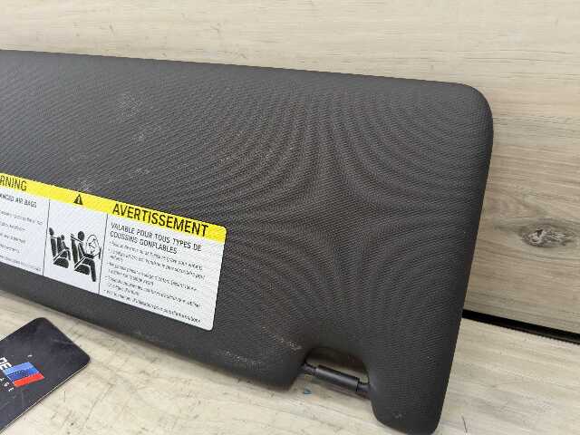 19-24 OEM BMW G20 G80 330 M340 M3 Left Driver Side Interior Sun Visor Black