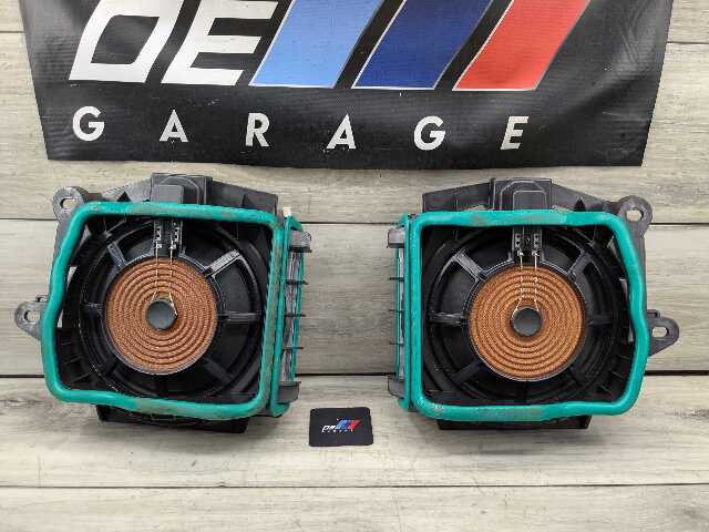 19-24 OEM BMW G20 330 M340 HiFi Hi-Fi Bass Audio Speakers Sub Subwoofers SET