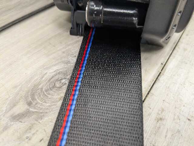 OEM BMW G22 G42 G82 G87 M4 REAR Left Driver Seat Belt Seatbelt Retractor Black
