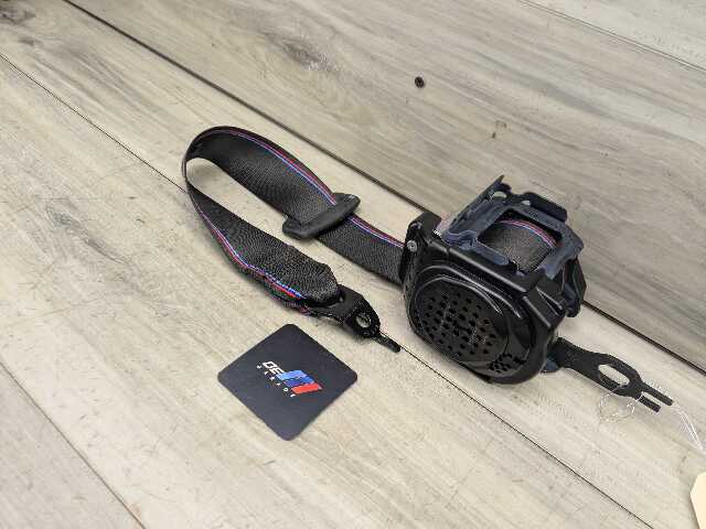 OEM BMW G22 G42 G82 G87 M4 REAR Left Driver Seat Belt Seatbelt Retractor Black