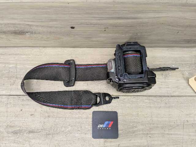OEM BMW G22 G42 G82 G87 M4 REAR Left Driver Seat Belt Seatbelt Retractor Black
