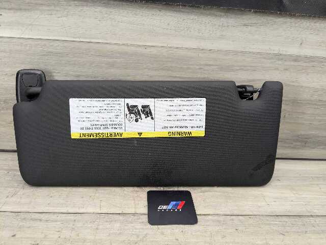 OEM BMW G22 G26 G42 G82 G87 M2 M4 Right Passenger Interior Sun Visor Shade Black