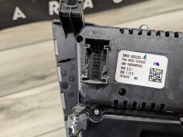*14-19 OEM BMW F15 F16 F85 X5 X6 AC Climate Heater Control Radio Media Switch