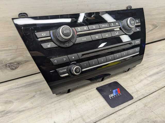*14-19 OEM BMW F15 F16 F85 X5 X6 AC Climate Heater Control Radio Media Switch