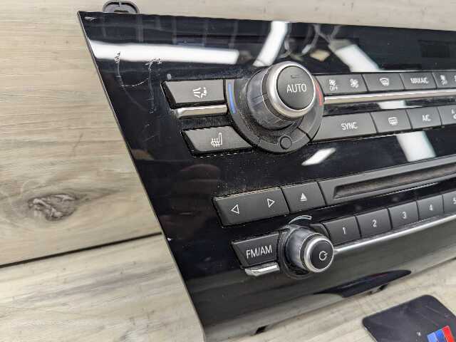 *14-19 OEM BMW F15 F16 F85 X5 X6 AC Climate Heater Control Radio Media Switch