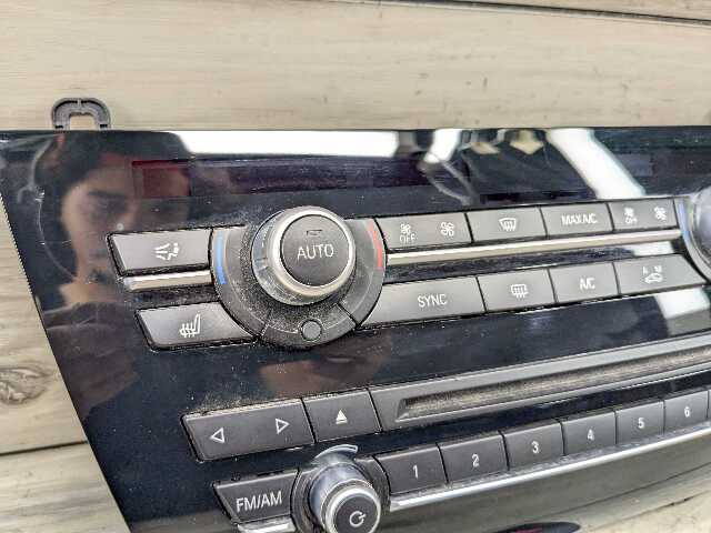 *14-19 OEM BMW F15 F16 F85 X5 X6 AC Climate Heater Control Radio Media Switch