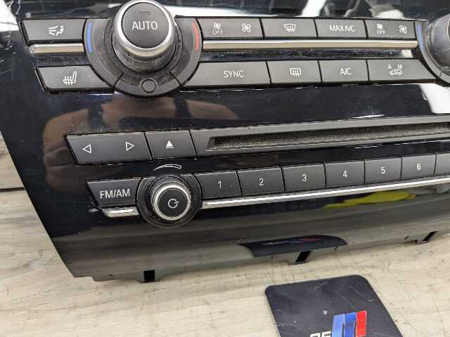 *14-19 OEM BMW F15 F16 F85 X5 X6 AC Climate Heater Control Radio Media Switch