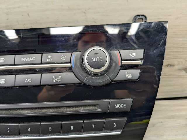 *14-19 OEM BMW F15 F16 F85 X5 X6 AC Climate Heater Control Radio Media Switch