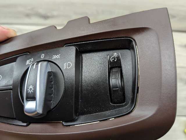OEM BMW F15 F16 F85 F86 X5 X6 Headlight Switch Control Panel Light Module WINE
