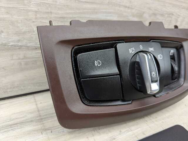 OEM BMW F15 F16 F85 F86 X5 X6 Headlight Switch Control Panel Light Module WINE