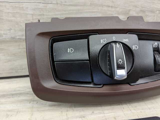 OEM BMW F15 F16 F85 F86 X5 X6 Headlight Switch Control Panel Light Module WINE