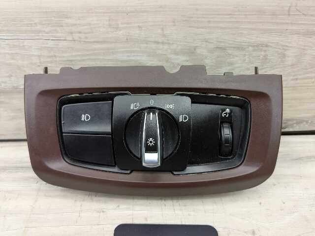 OEM BMW F15 F16 F85 F86 X5 X6 Headlight Switch Control Panel Light Module WINE