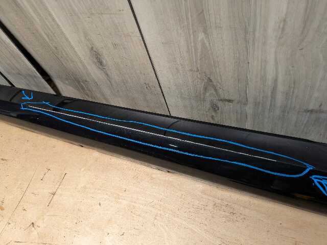 *19-25 OEM BMW G20 330 M340 M SPORT Left Driver Side Skirt Rocker Panel Black