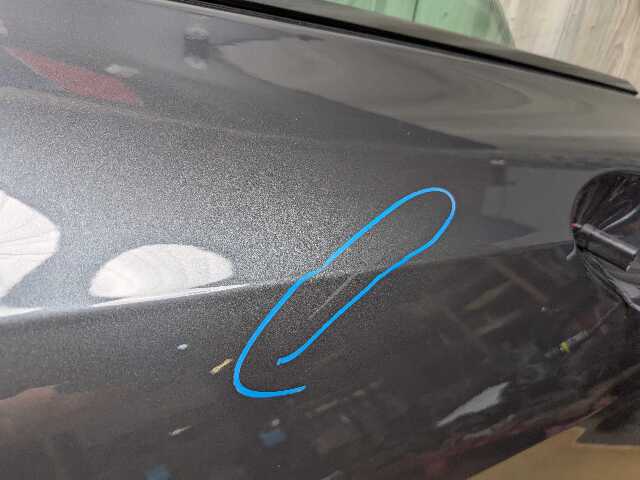 *20-24 OEM BMW F44 228 M235 Rear Left Driver Side Door Shell Panel Gray B39