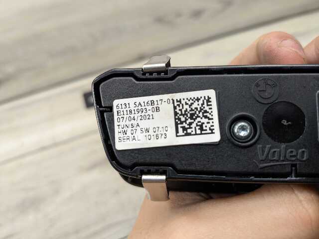 OEM BMW G20 G22 G23 G26 G42 G80 G82 G83 Headlight Control Switch Light Module